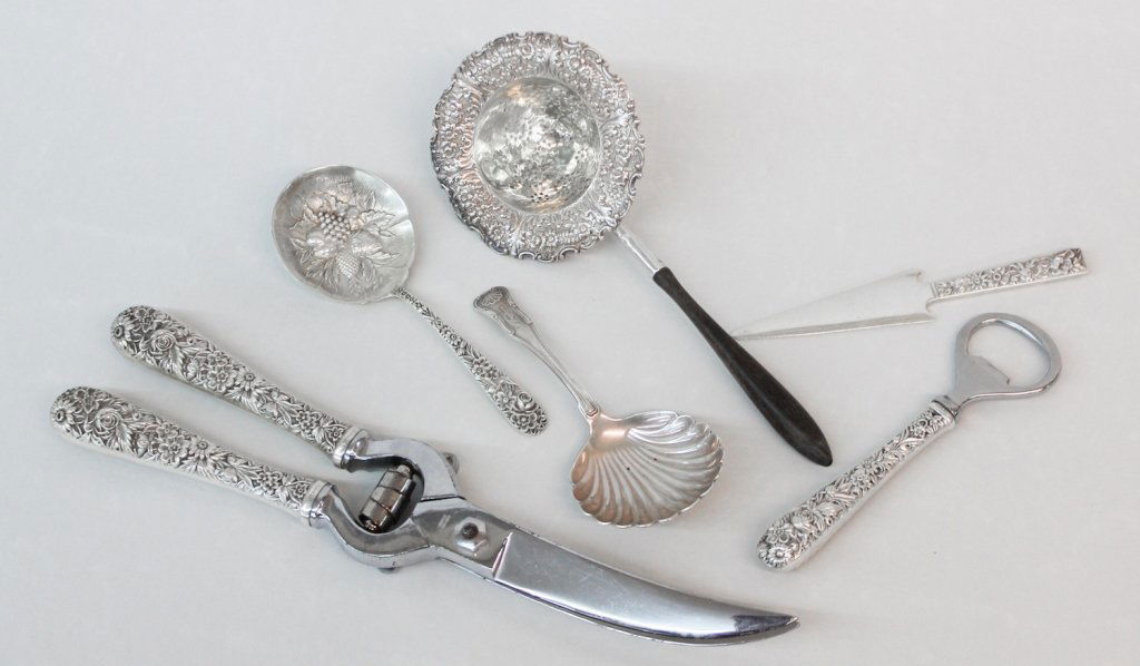 Six American Sterling S. Kirk & Son Articles (1 of 3)