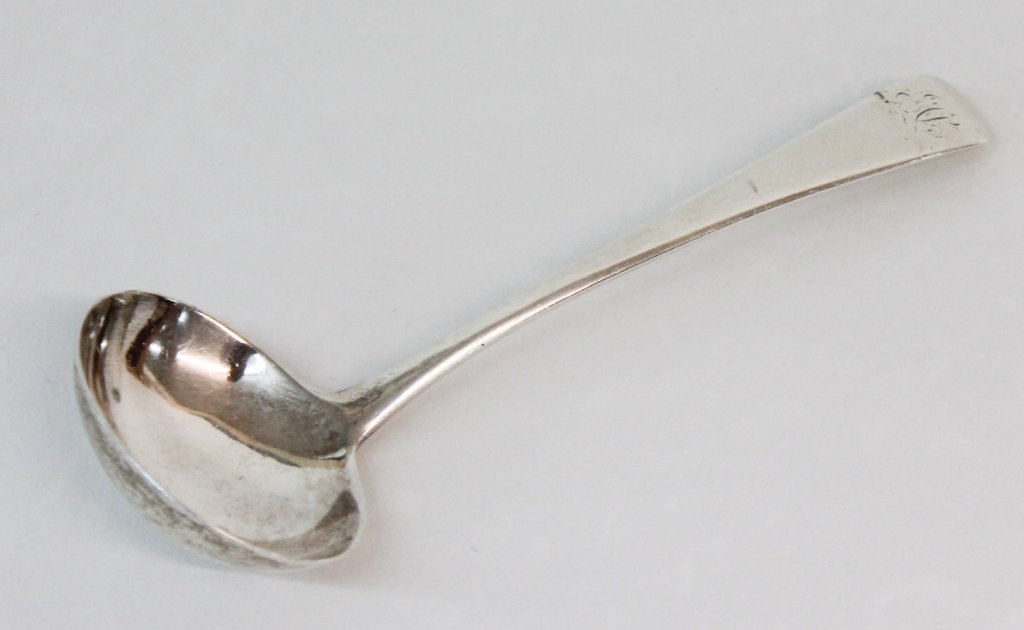 British George III Silver Ladle, Stephen Adams (1 of 2)