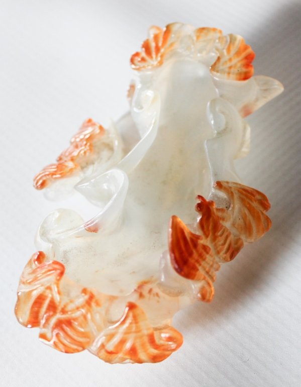 Antique Chinese Carved Agate Water Pot (1 of 3)