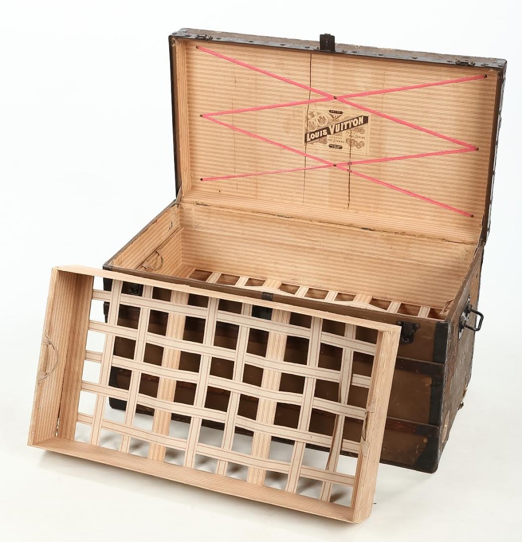 Vintage Louis Vuitton Steamer Trunk (1 of 5)
