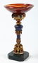 French Jeweled Stone & Enamel Compote - 2