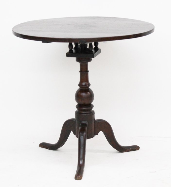Southern Chippendale Ash Tea Table (1 of 2)