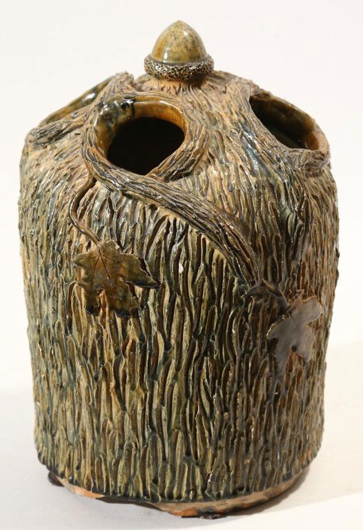 Unusual Antique American Earthenware Vessel (1 of 7)