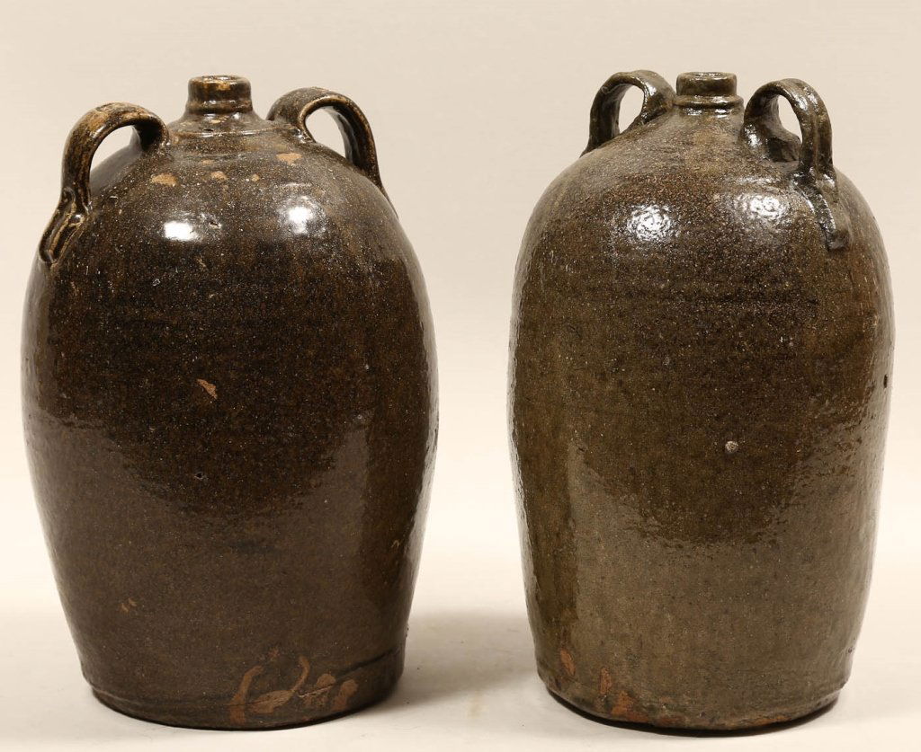 Two Southern Stoneware Jugs (1 of 2)
