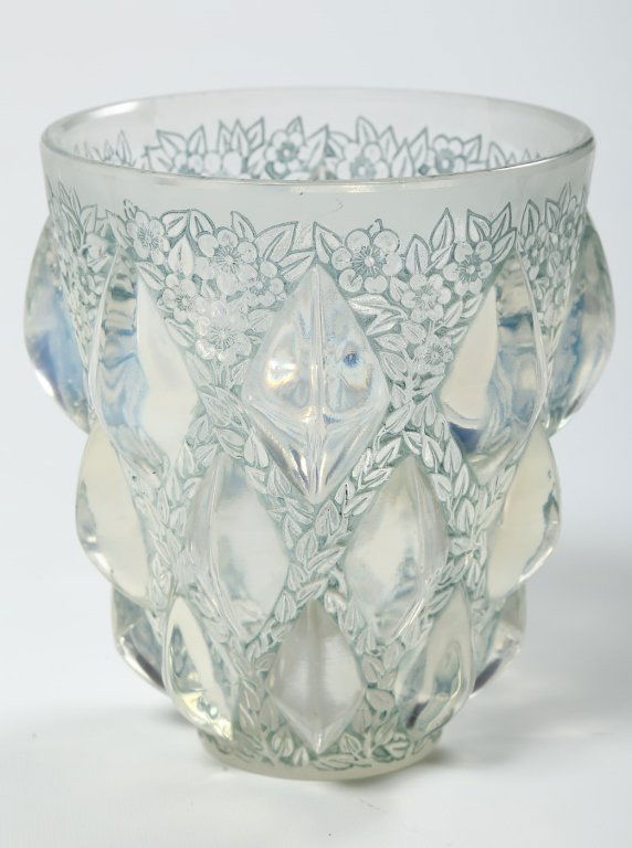 R. Lalique Art Deco Glass Vase (1 of 1)