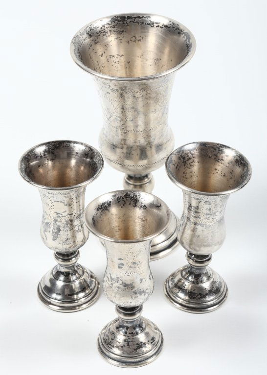Sterling Silver Presentation Cups, Charleston (1 of 1)