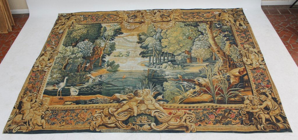 Vintage French Tapestry (1 of 3)