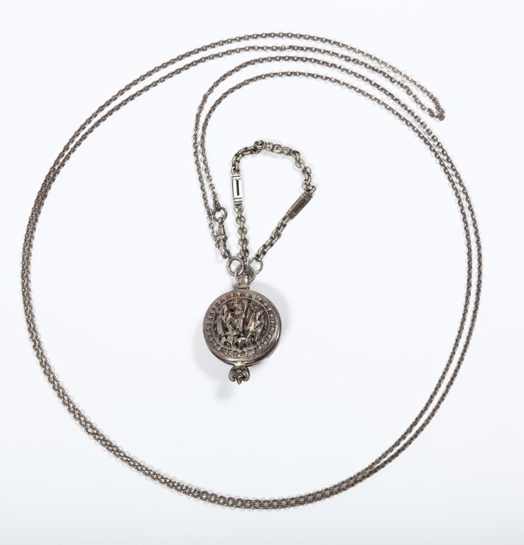 Antique Chinese Silver Necklace (1 of 3)