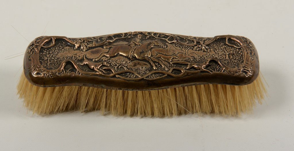 Antique Ladies Hollowware Silver Horse Hair Brush (1 of 1)