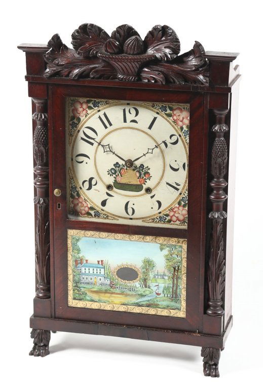 Classical Carved Mantel Clock, Laevenworth (1 of 10)