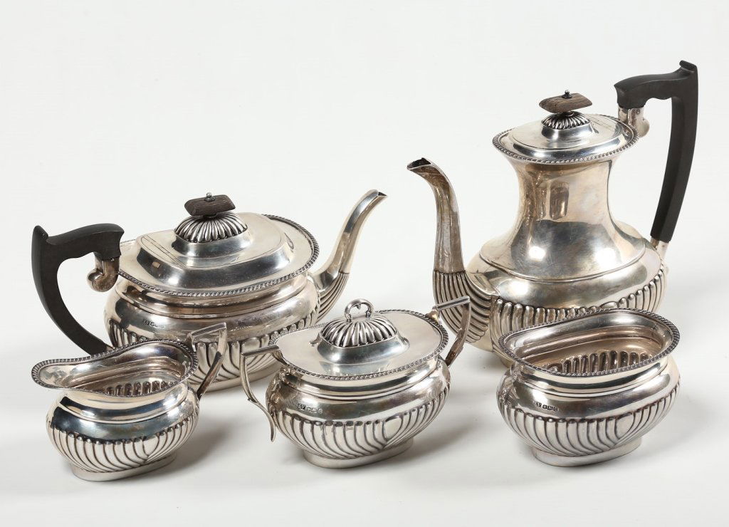 Fine British Sterling Tea & Coffee Service (1 of 2)