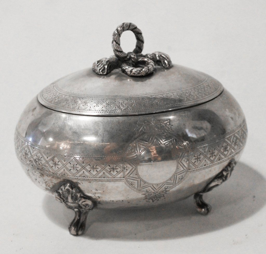Antique Indo Persian or Oriental Export Silver Box (1 of 8)