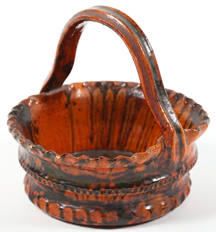 Southern Art Pottery Basket (1 of 6)