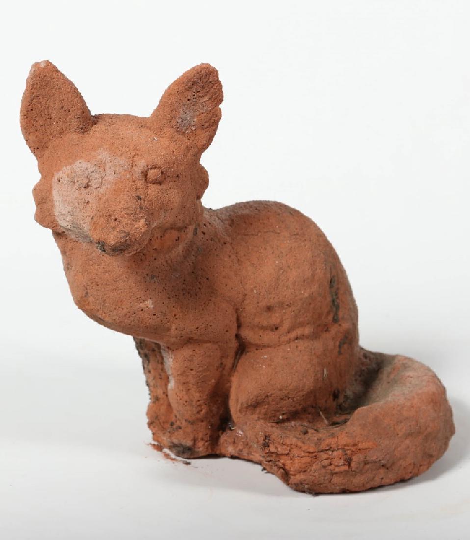 Antique Terracotta Figural Fox (1 of 3)