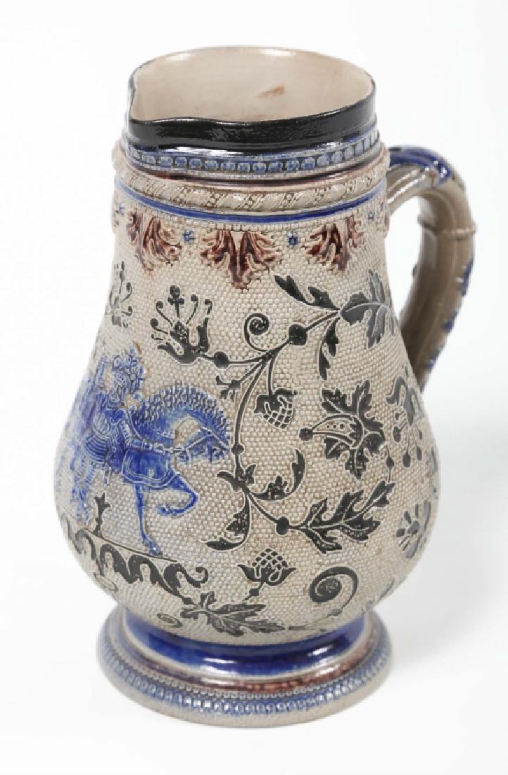 Antique German Stoneware Pitcher (1 of 5)