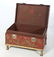 Antique Chinese Lacquered Leather Box on Stand - 3