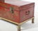 Antique Chinese Lacquered Leather Box on Stand - 4