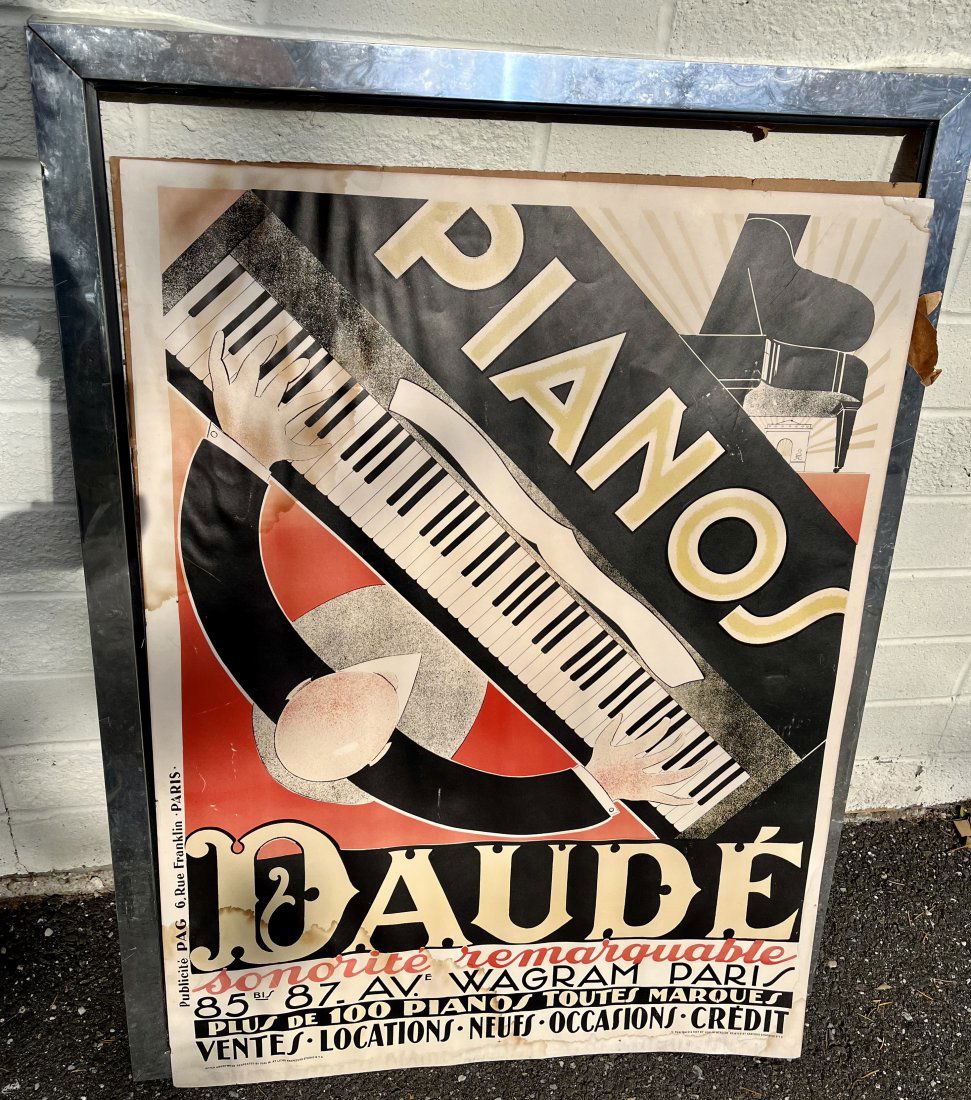 PIANO DAUDE - SONORITE REMARQUABLE PARIS PRINT (1 of 4)