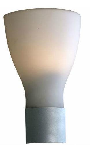 Eletra - One Light Large Wall Sconce - Silver Graphite: Retail Price $487.00. by Cyan lighting. Style:Silver Graphite Finish. Dimensions-Depth/Extension: 4.75". Height: 14.50". Width/Diameter: 9.50". Lamping-# of Bulbs: 1. Standard Wattage: 100W. Bulb Type