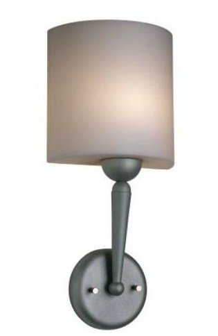 Vitale - One Light Wall Bracket -Silver Graphite Finish: Retail Price - $273. 2-516-59 by Cyan lighting. Style: Silver Graphite Finish. Dimensions-Depth/Extension: 4.75". Height: 17.75". Width/Diameter: 8.00". Lamping-# of Bulbs: 1.Standard Wattage: 60W. Bu