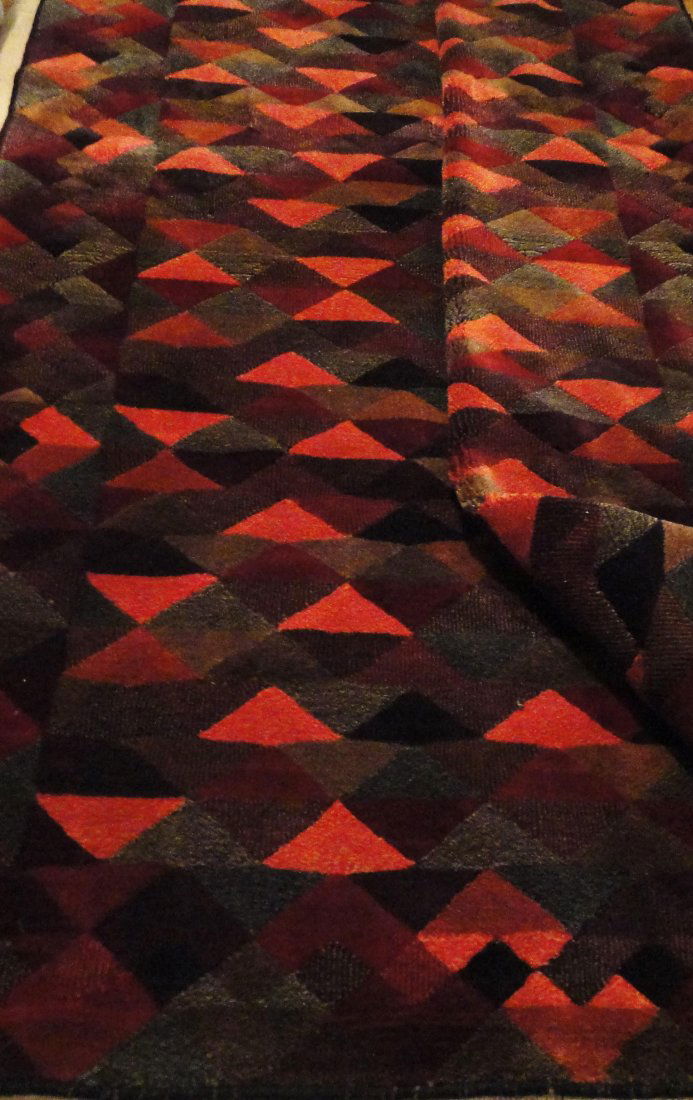 Missoni Rug Luxor: Missoni rug luxor. Hand made. Bourdeaux. 200 x 200 n"2691