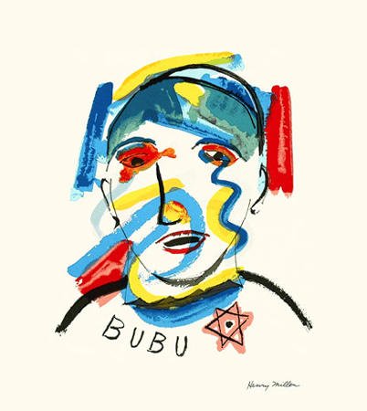 Henry Miller -BuBu - Serigraph
