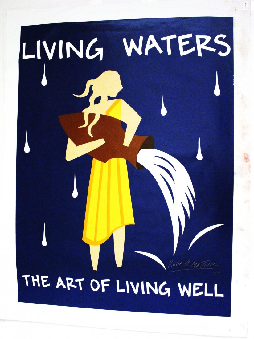 Pierre H. Matisse - Living Waters - Serigraph