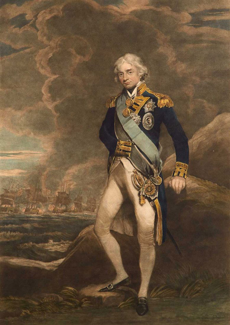 PROOF NELSON MEZZOTINT, AFTER JOHN HOPPNER, 1805-06 (1 of 1)