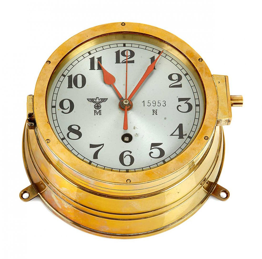 A KRIEGSMARINE UBOAT CLOCK