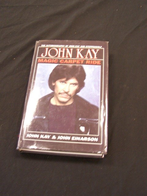 John Kay Signed Book Magic Carpet: Authentic Signed book