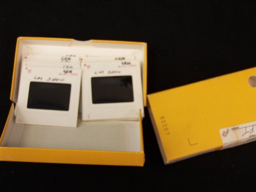 Vintage Grumman LM Slides: slides marked on box LM Show lot includes 15 slides From the estate of a Joel H. Taft a 40 plus year veteran of Grumman Aerospace Corporation