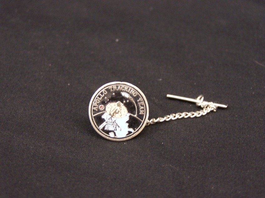 Rare Apollo Tracking Team Pin: Original period Lapel pin Apollo Tracking Team From the estate of a Joel H. Taft a 40 plus year veteran of Grumman Aerospace Corporation