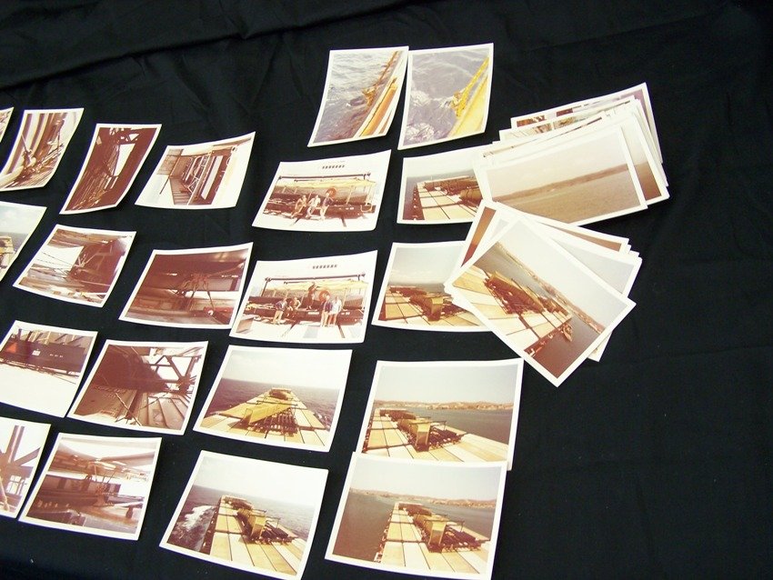 Grumman Wing Transporter Photo Collection June 1975: Lot of 100 photos from the estate of Joel H Taft a 40 plus year veteran of Grumman Aerospace Corporation