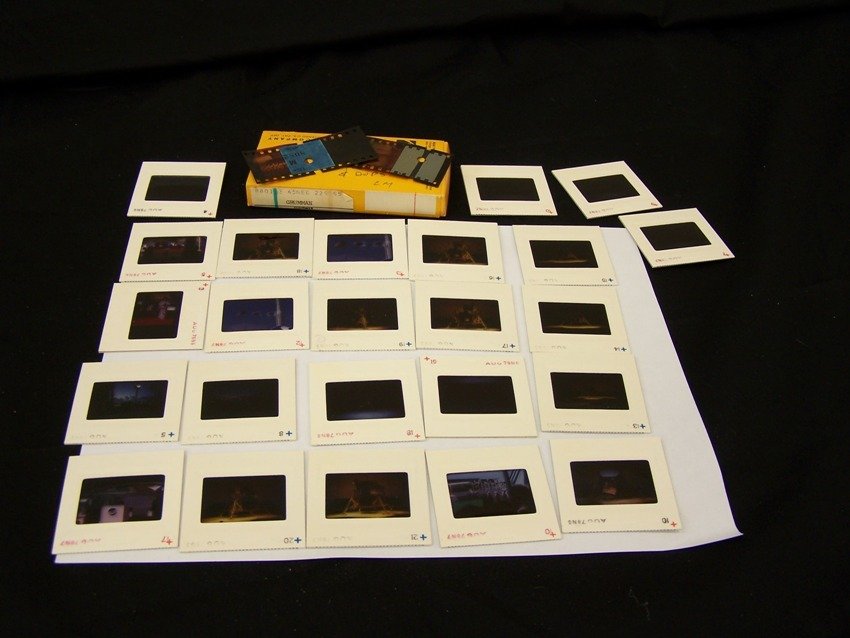Grumman Slide Collection: lot of 24 Space Expo 1978 LM and other exhibits some duplicated From the estate of a Joel H. Taft a 40 plus year veteran of Grumman Aerospace Corporation
