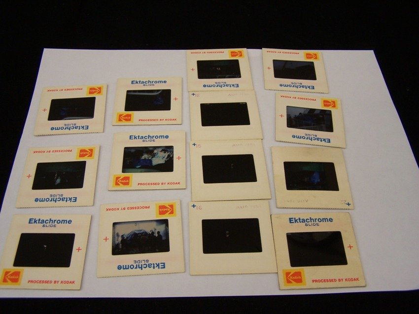 Grumman Slide Collection: Lot of 14 employee moving and preparing the LM for transport in 1978 From the estate of a Joel H. Taft a 40 plus year veteran of Grumman Aerospace Corporation