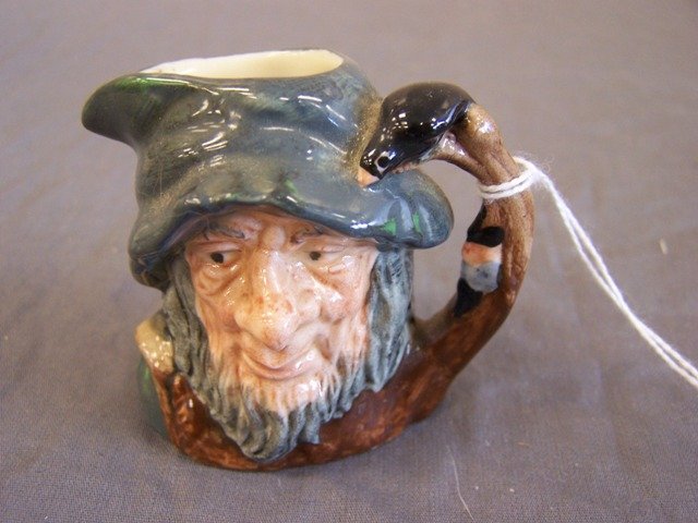 Vintage Royal Doulton Toby Mug Stein: Maker Royal Doulton Name Rip Van Winkle Numbered 193/54 measures 2 1/2 in tall