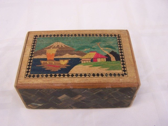 Japanese Wooden Puzzle Box Mt Fuji Sep 08 2013 Florida Auctions In Fl