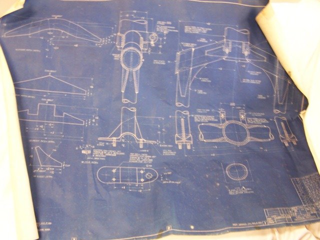 Vintage NASA Space Engineer Blueprint: Original period Blueprint from the estate of Donald Buchanan a mechanical engineer and NASA official who played a leading role in designing the powerful Crawler vehicles that carried rockets to their 