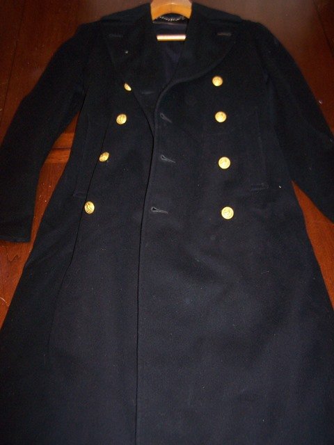 Us navy officer bridge coat top