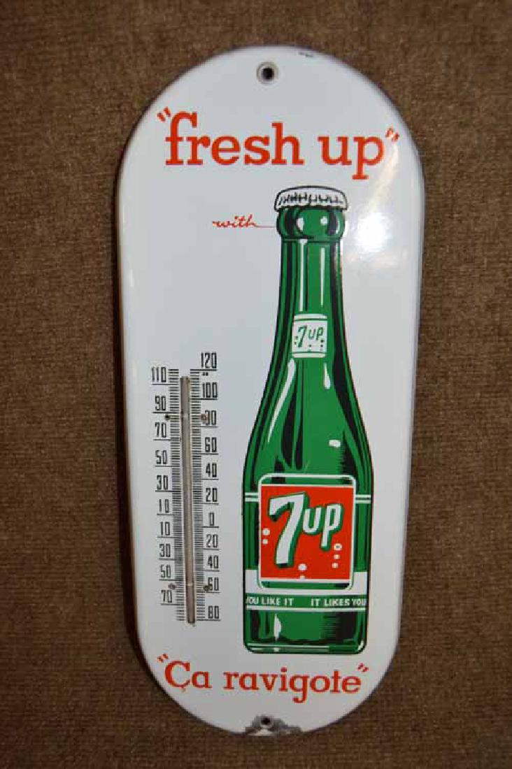 7-Up Thermometer: French 7-Up Porc Thermometer