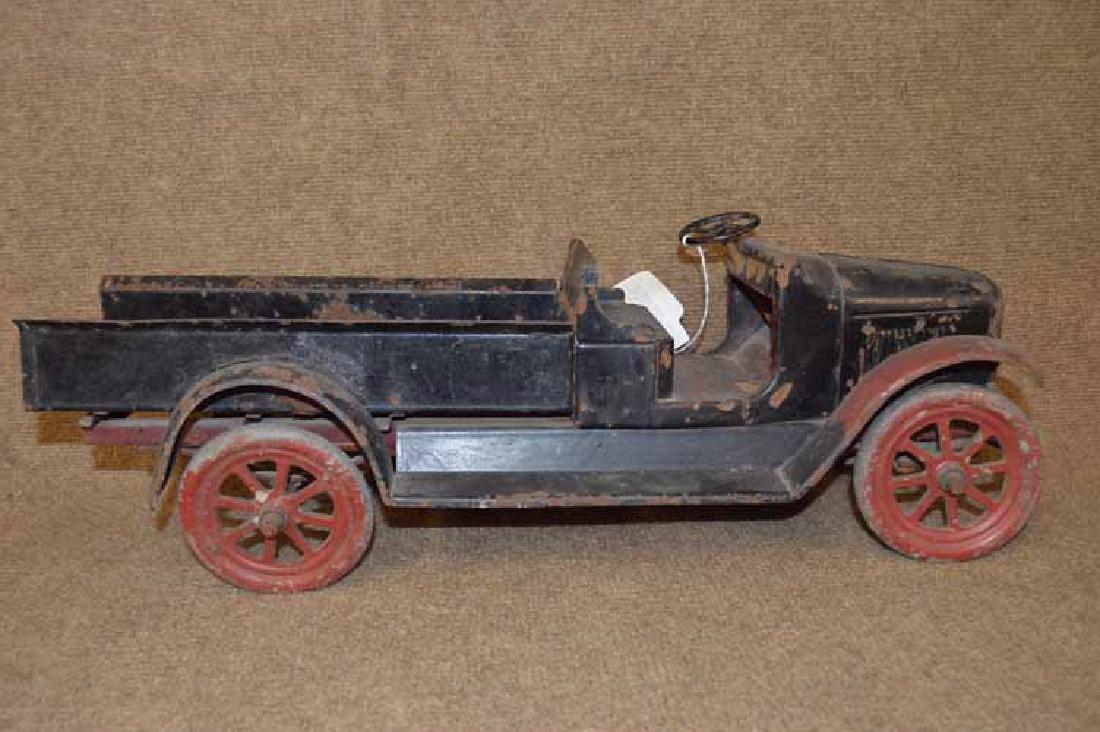 Pressed Steel Truck: Pressed Steel 1920's Toy Truck - Possibly Buddy L?