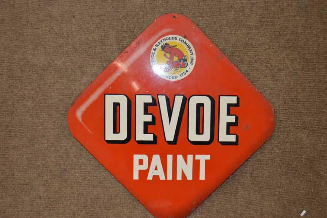 Devoe Paint Sign (1 of 2)