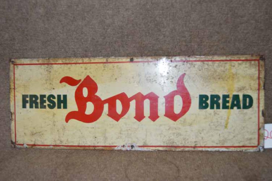 Tin Fresh Bond Bread Sign (1 of 2)