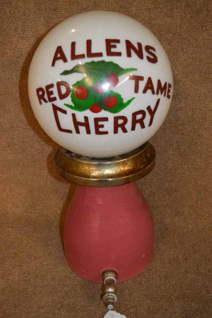 Allens Red Tame Cherry Inc. Parts Ceramic Dispenser. (1 of 3)