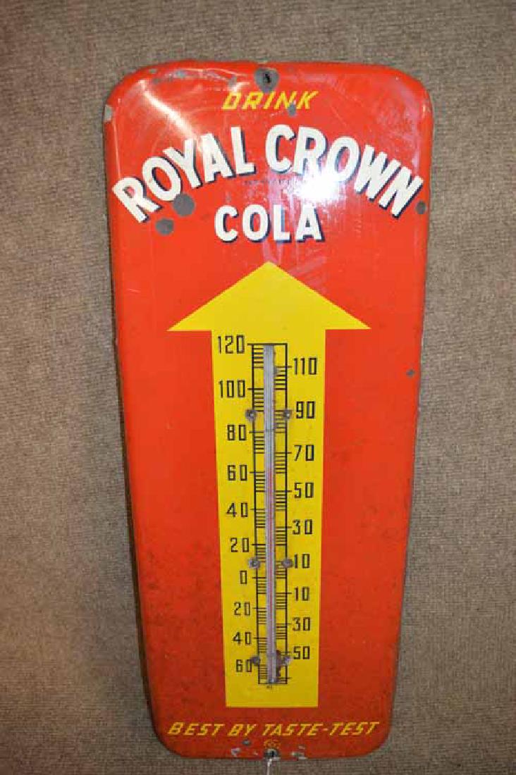 Royal Crown Cola Tin Thermometer (1 of 1)