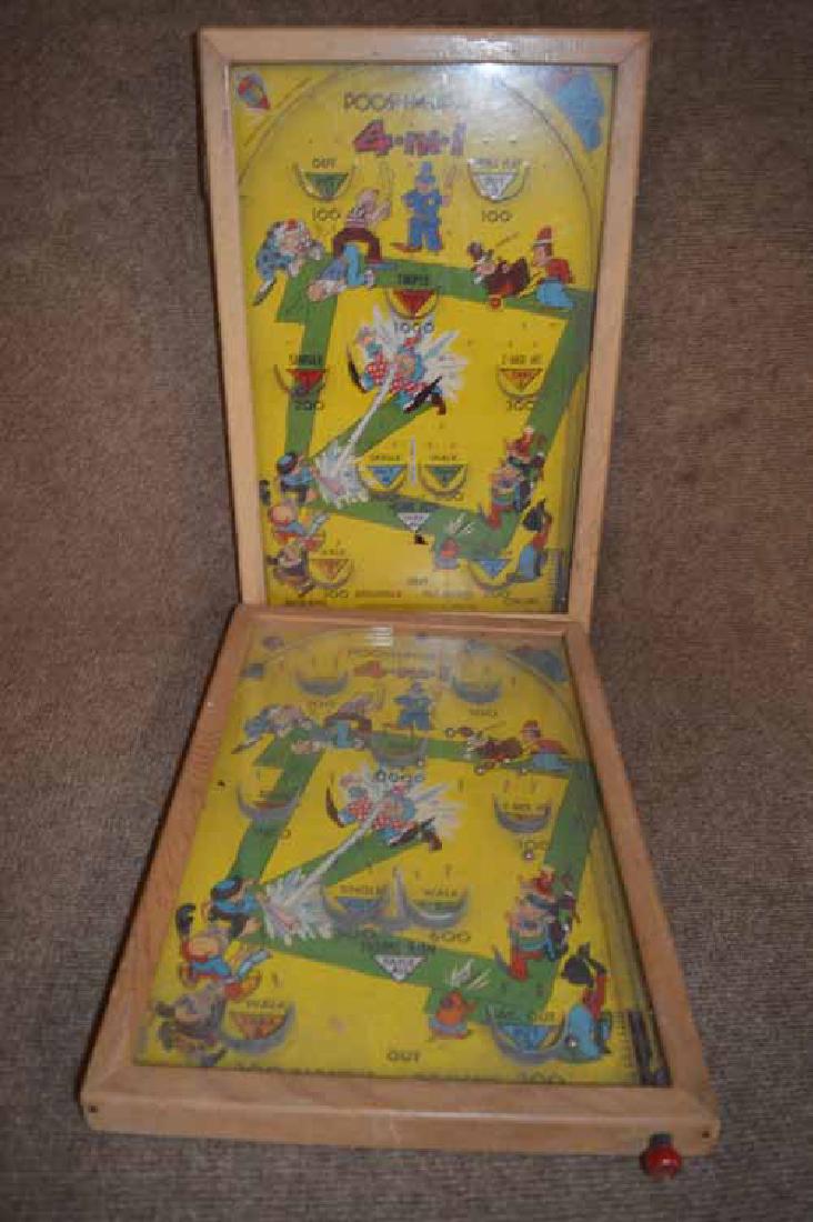 (2) 4 in one Poosh-M-Up Junior Games by North Western (1 of 3)