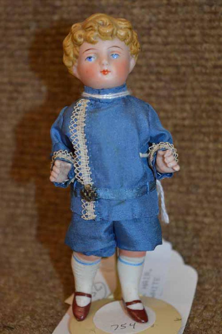 4 1/2" All Bisque Stiff Neck Boy (1 of 2)