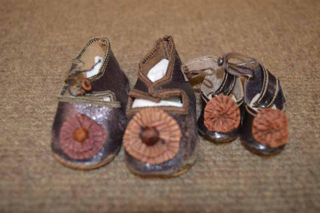 (2) Pr of Antique French Style Shoes (1 of 2)