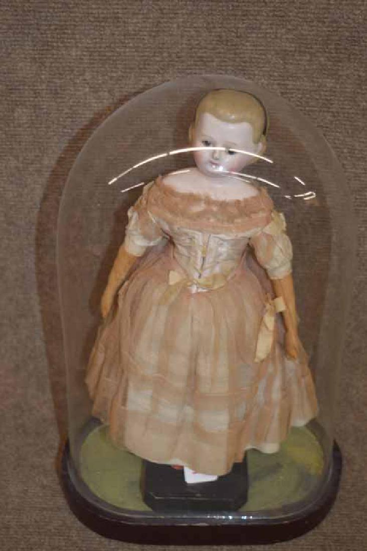 13" Wax Over Papier Mache Shoulder Head (1 of 3)