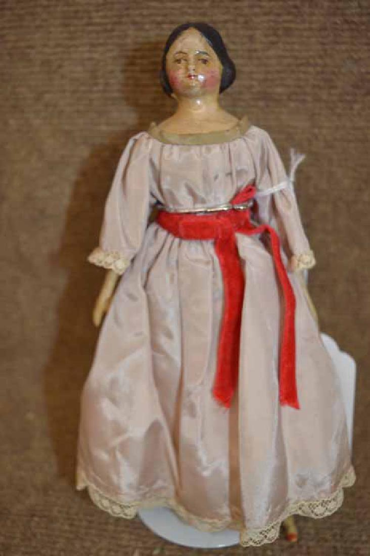 9" Milliners Model Papier Mache Shoulder Head (1 of 2)